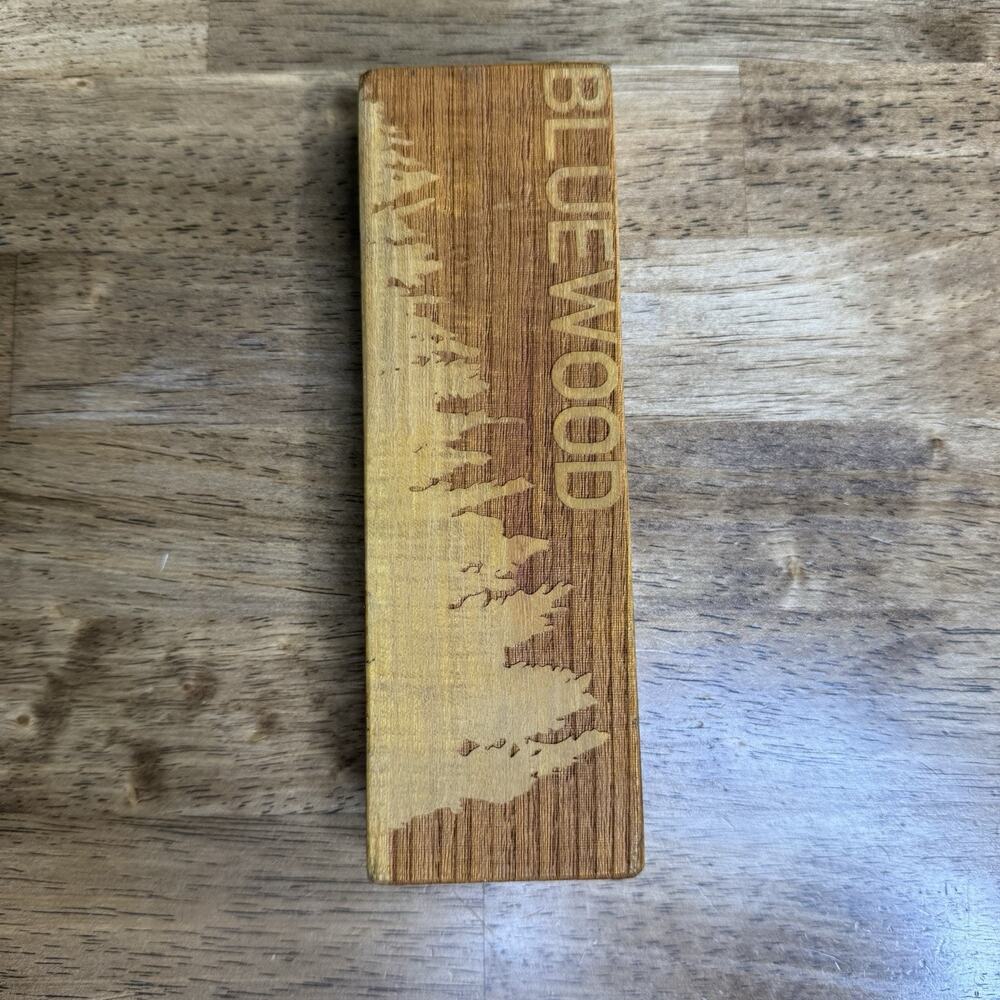 Bluewood Wooden Beer Tap Handle Rustic Wood Draft Kegerator Bar Pub Handle